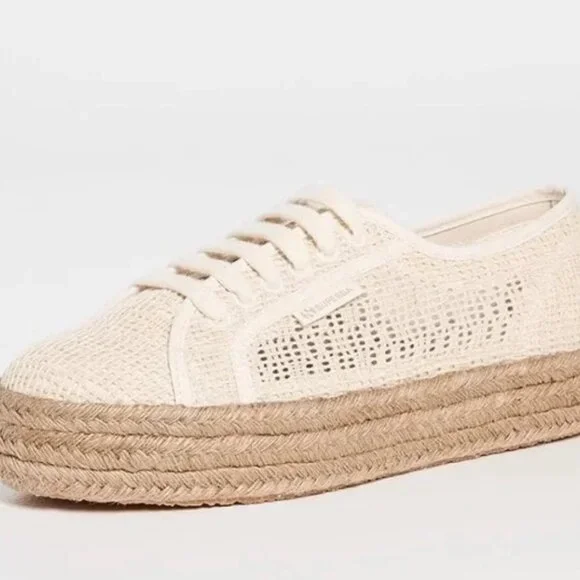 Superga Macrame Espadrille Sneaker - Picture 2 of 8